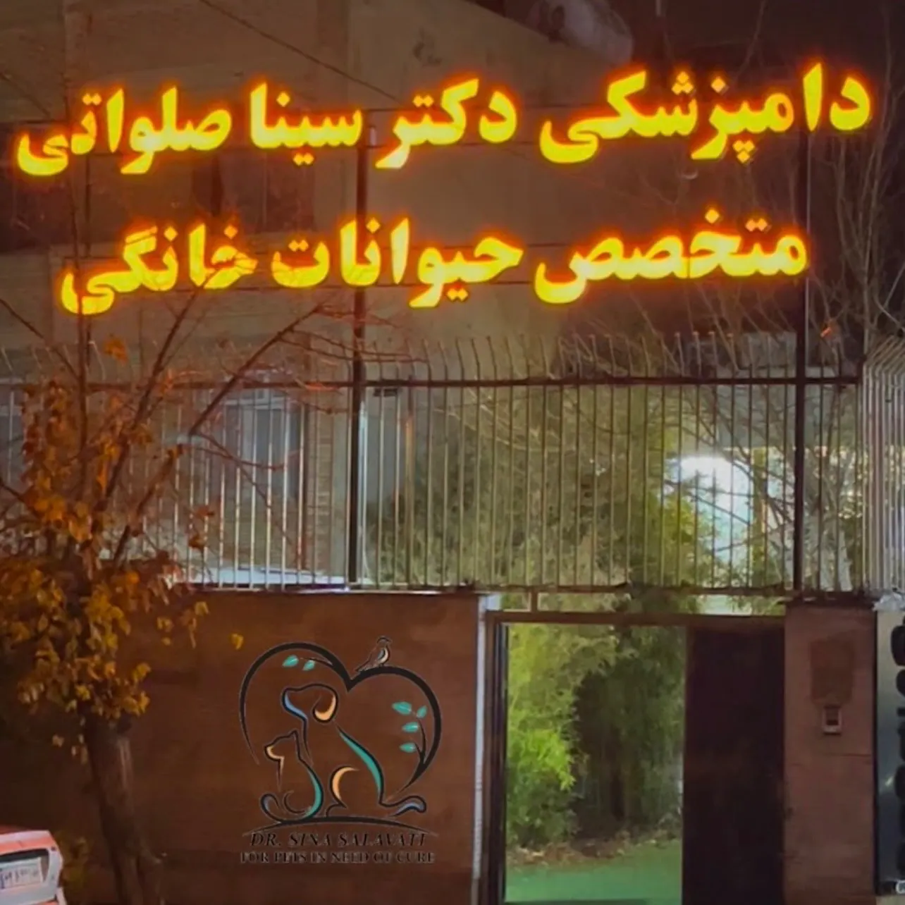 کلینیک دامپزشکی دکتر سینا صلواتی