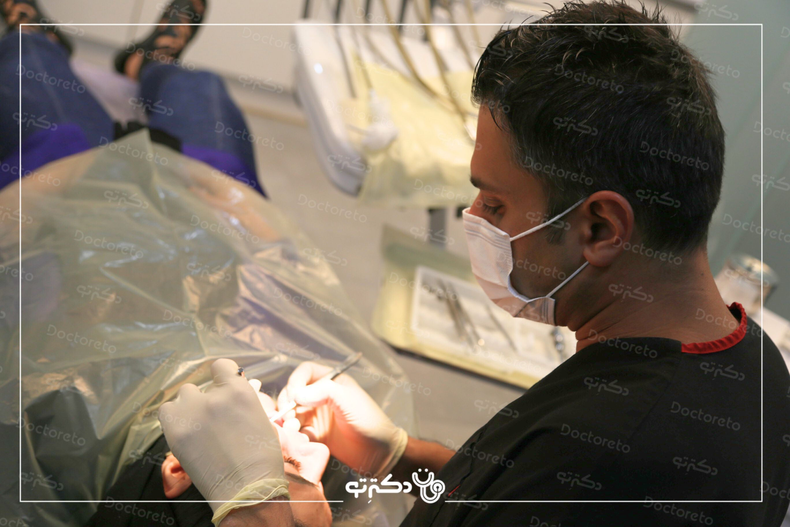پرکردن دندان سه سطحی با آمالگام دکتر امیر خلیلیان در اصفهان 8