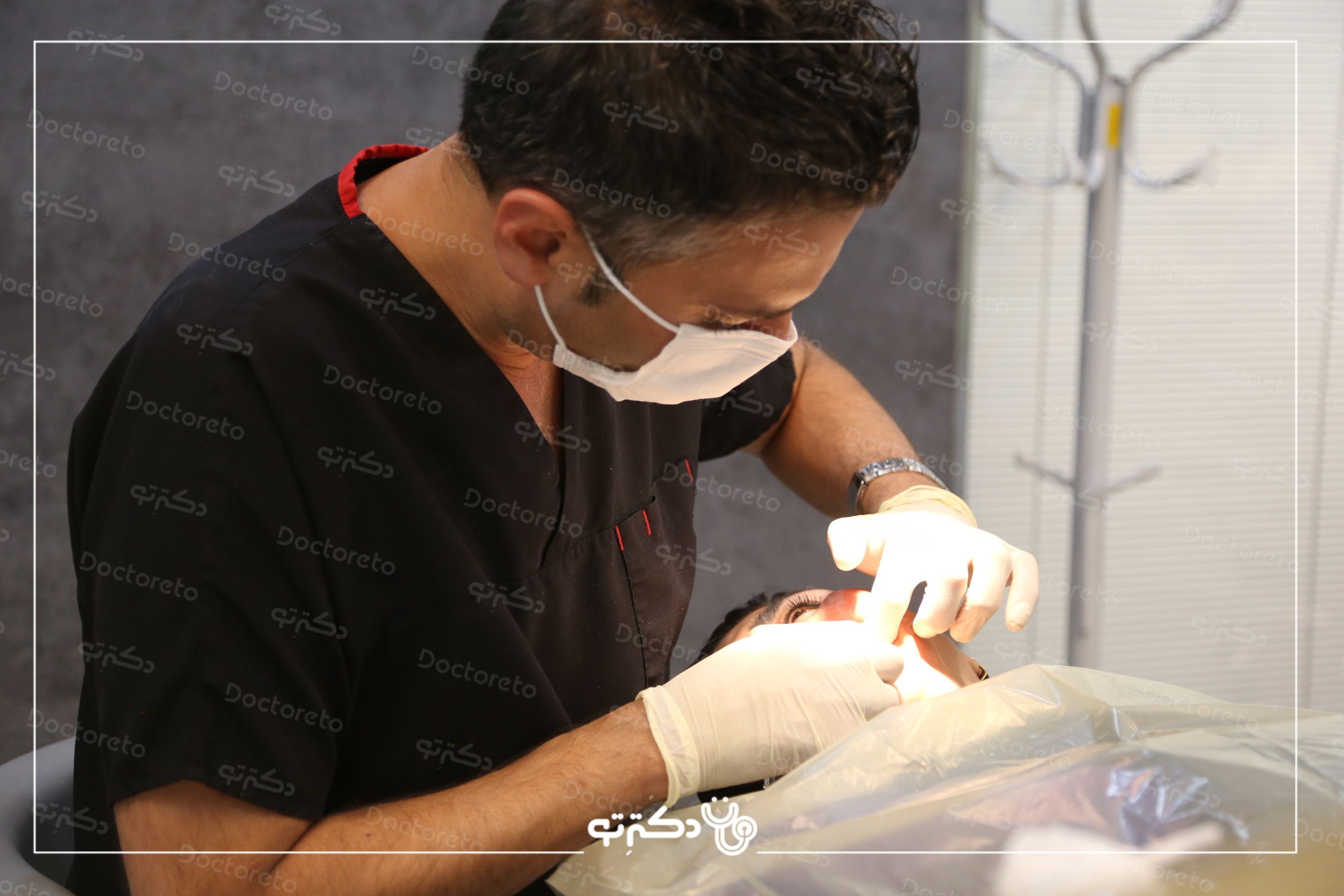 بیلد آپ (بازسازی) دندان با کامپوزیت کره ای دکتر امیر خلیلیان در اصفهان 7