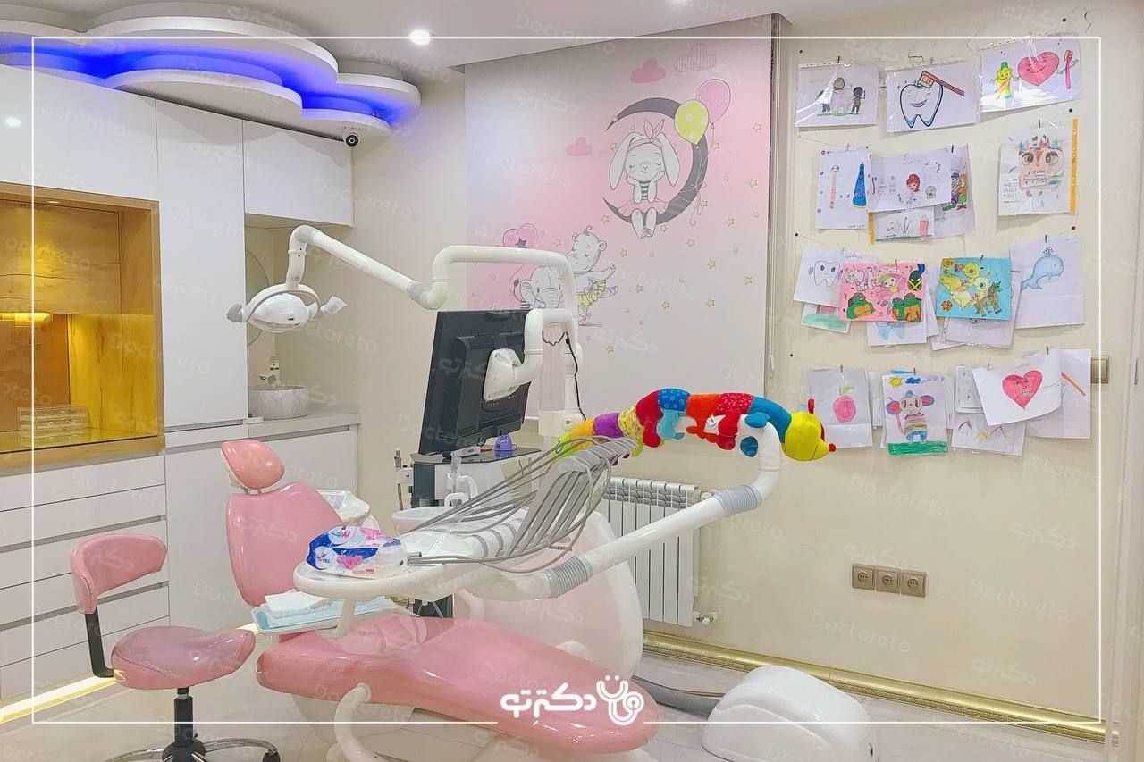 پرکردن دندان شیری یک سطحی با آمالگام دکتر طناز نقلاچی در تهران 9