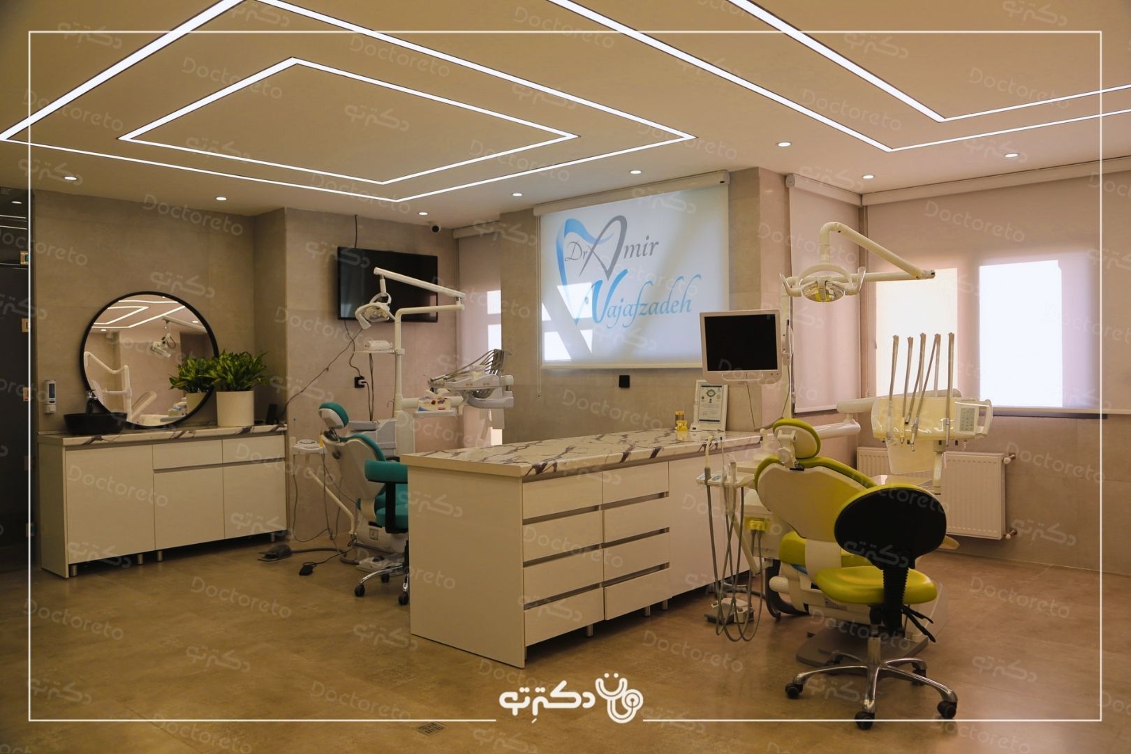 پرکردن دندان یک سطحی با کامپوزیت ژاپنی دکتر امیر نجف زاده در شیراز 8