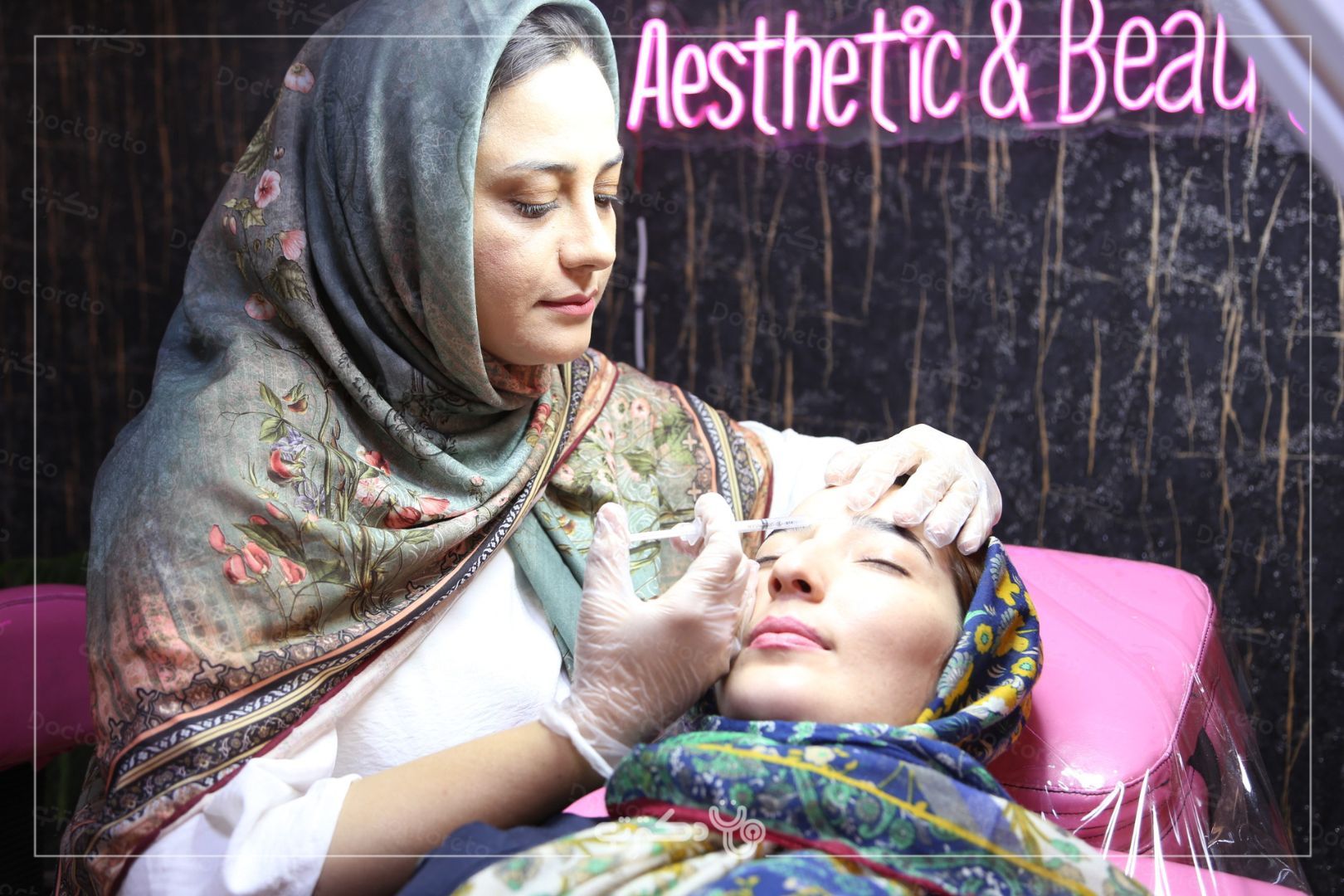 تزریق ژل زاویه فک با برند نورامیس (1cc) دکتر فاطمه قدرتی در شیراز 2