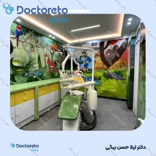 پالپکتومی دندان شیری (هر دندان)