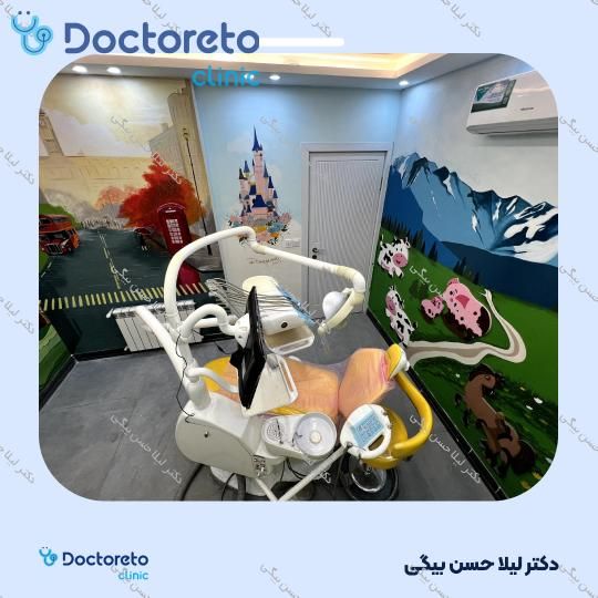 پالپکتومی دندان شیری (هر دندان)