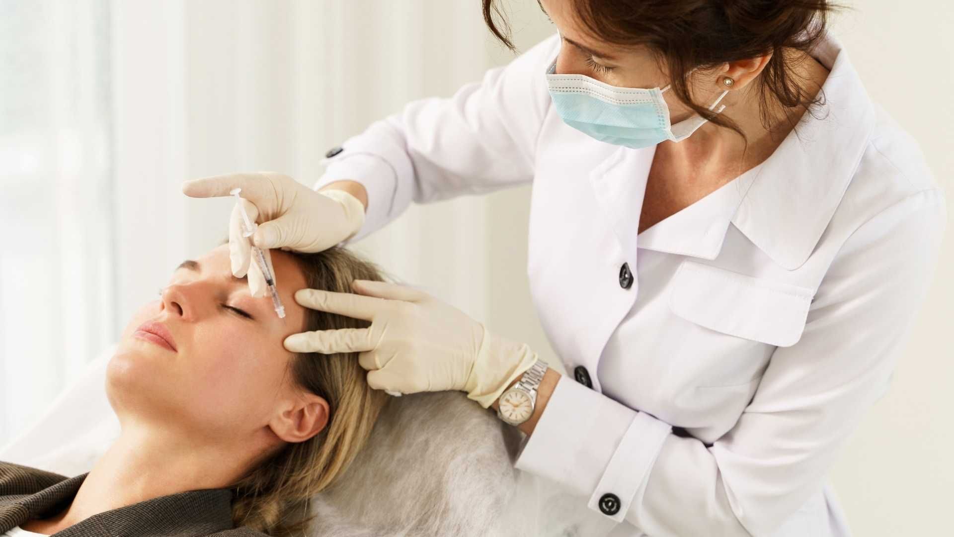 تزریق بوتاکس صورت 💉
