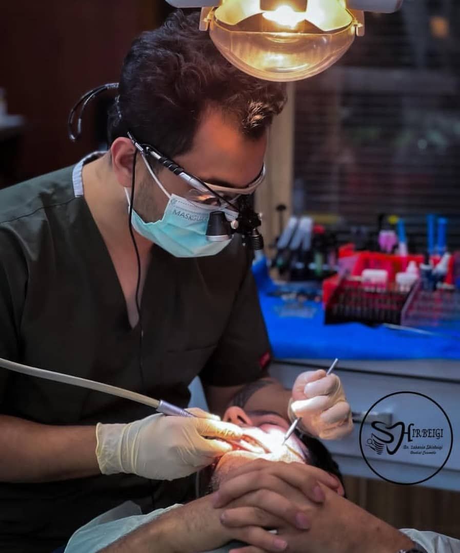 جرم گیری دندان با بروساژ🦷
