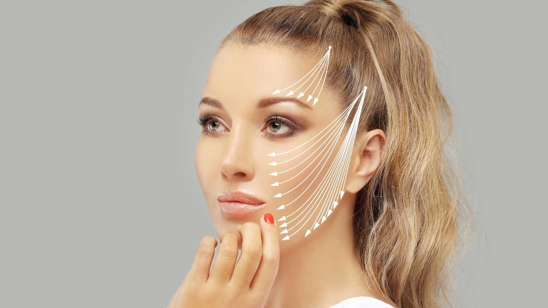 جوانسازی صورت با نخ