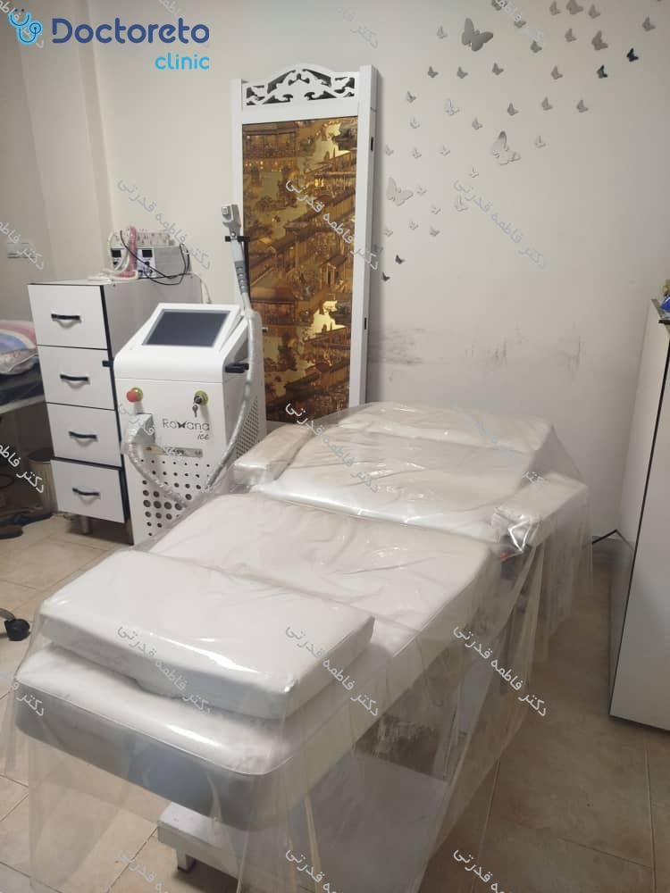 لیزر موهای زائد بانوان با دستگاه رکسانا آیس⚡