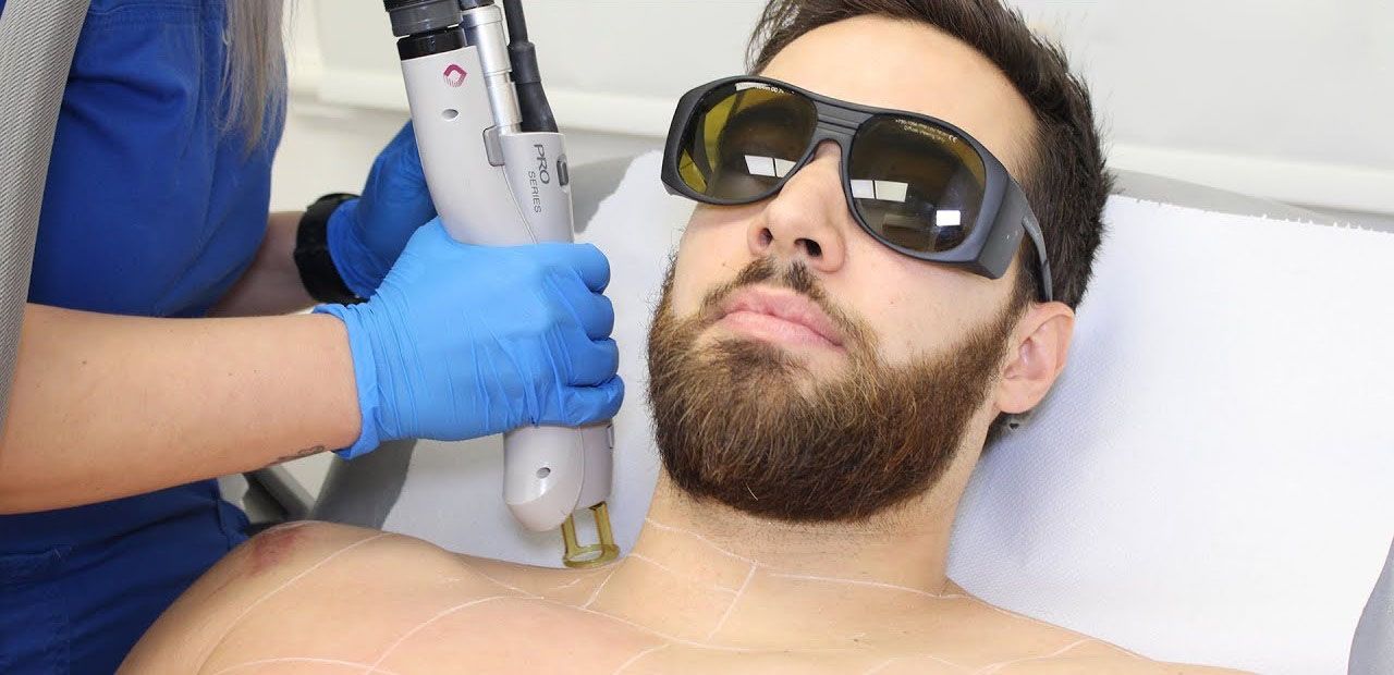 لیزر موهای زائد با دستگاه سوپرانو تیتانیوم 2024 (آقایان)