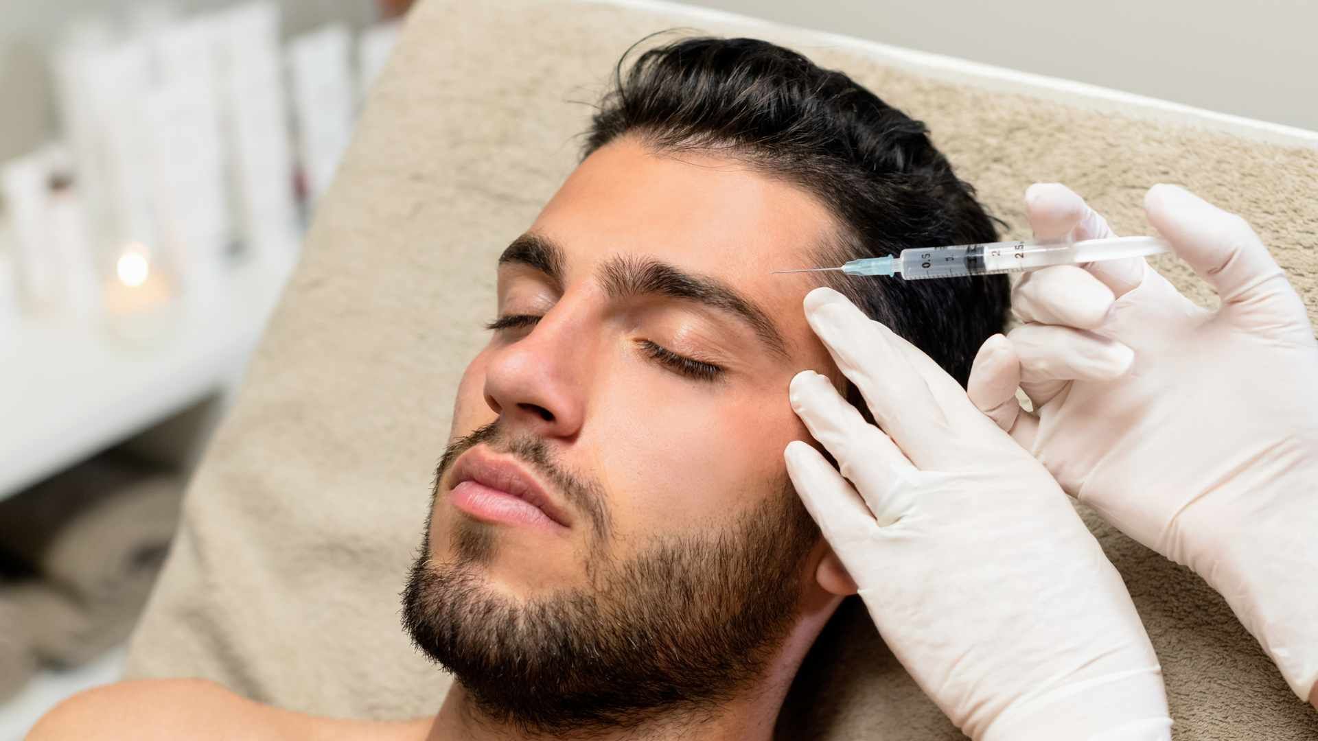 تزریق بوتاکس صورت (پیشانی، خط اخم، پنجه کلاغی)💉