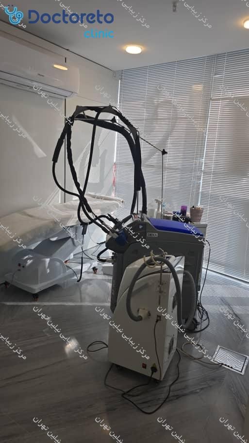 لیزر موهای زائد آقایان و بانوان با دستگاه دکا موتوس⚡