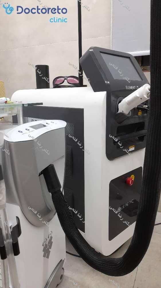 لیزر موهای زائد بانوان با دستگاه الکس⚡