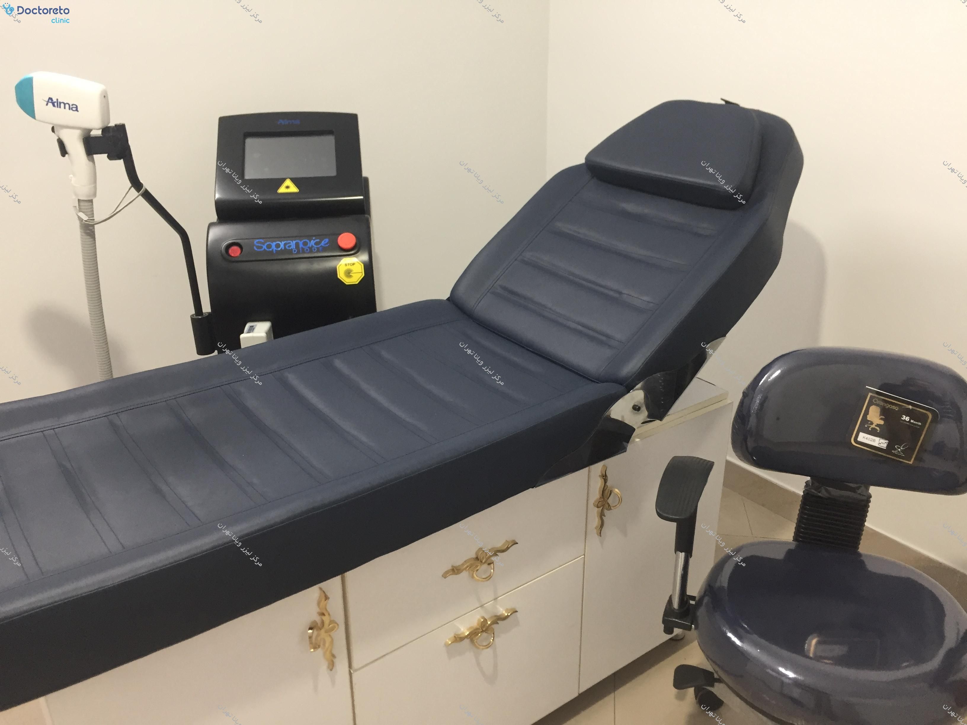 لیزر موهای زائد بانوان با دستگاه سوپرانو آیس پلاتینیوم⚡