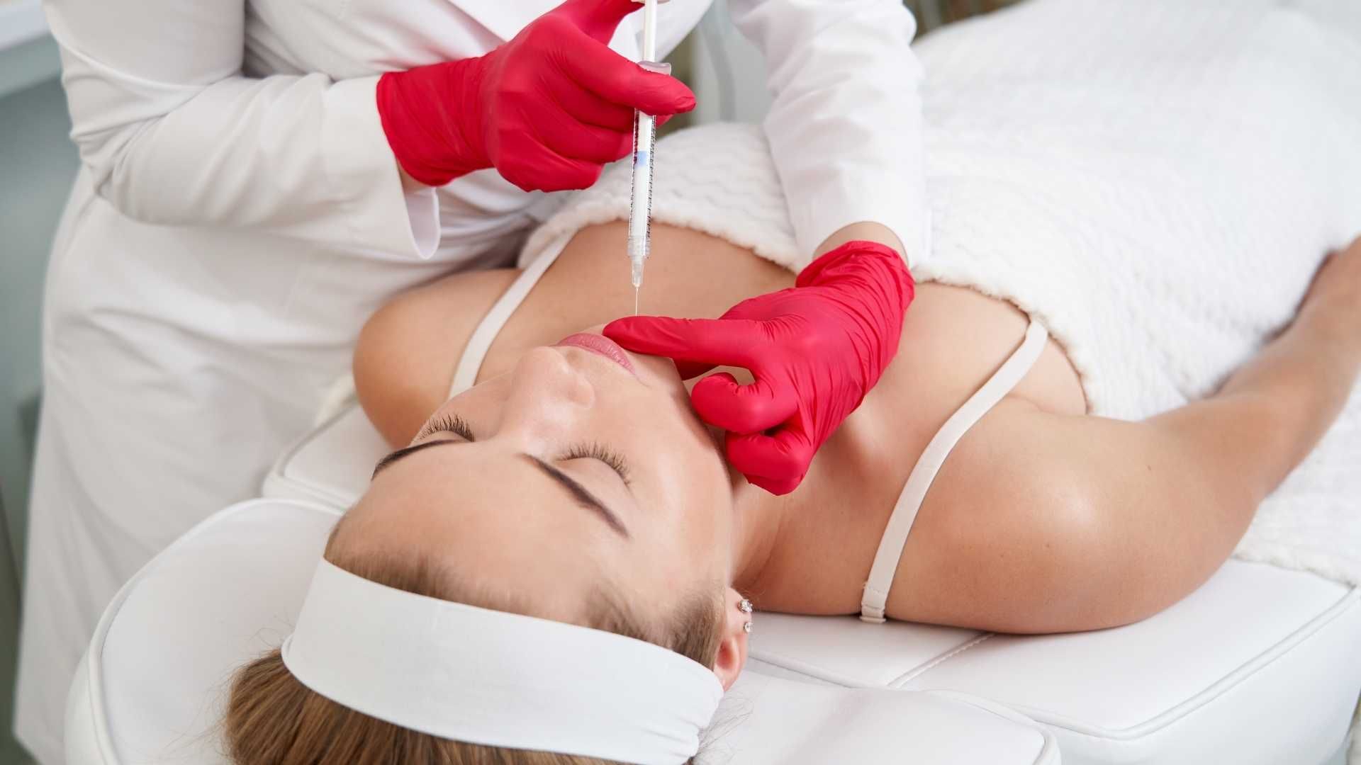 تزریق ژل چانه