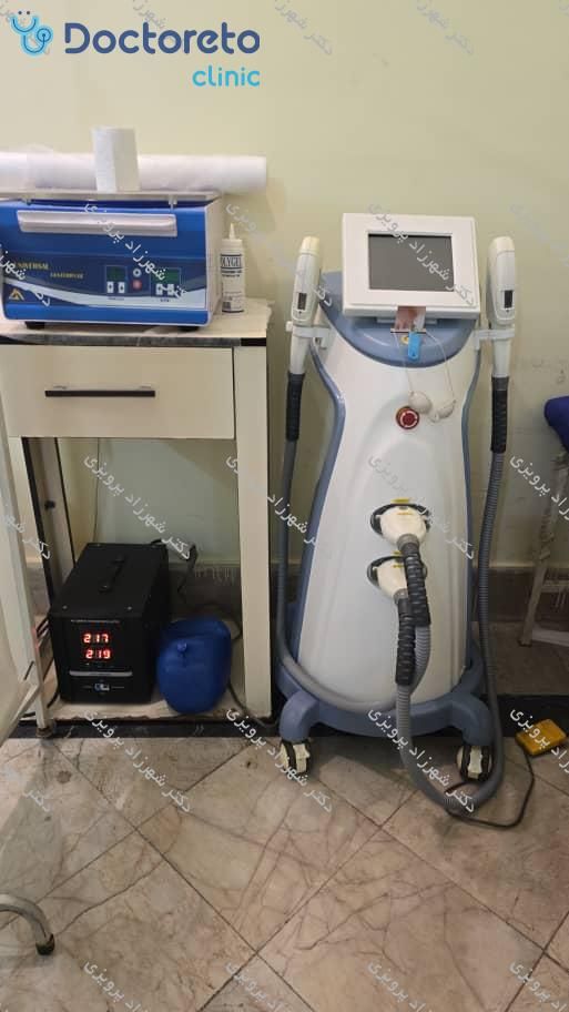 لیزر موهای زائد بانوان با دستگاه اسکار⚡