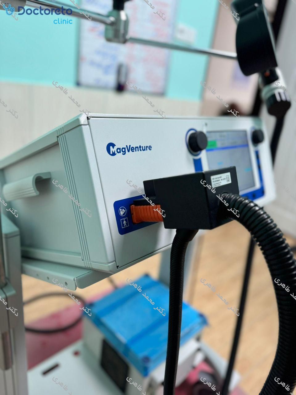 تحریک مغناطیسی مغز با دستگاه RTMS برای درمان بیماری های اعصاب و روان (هر جلسه)