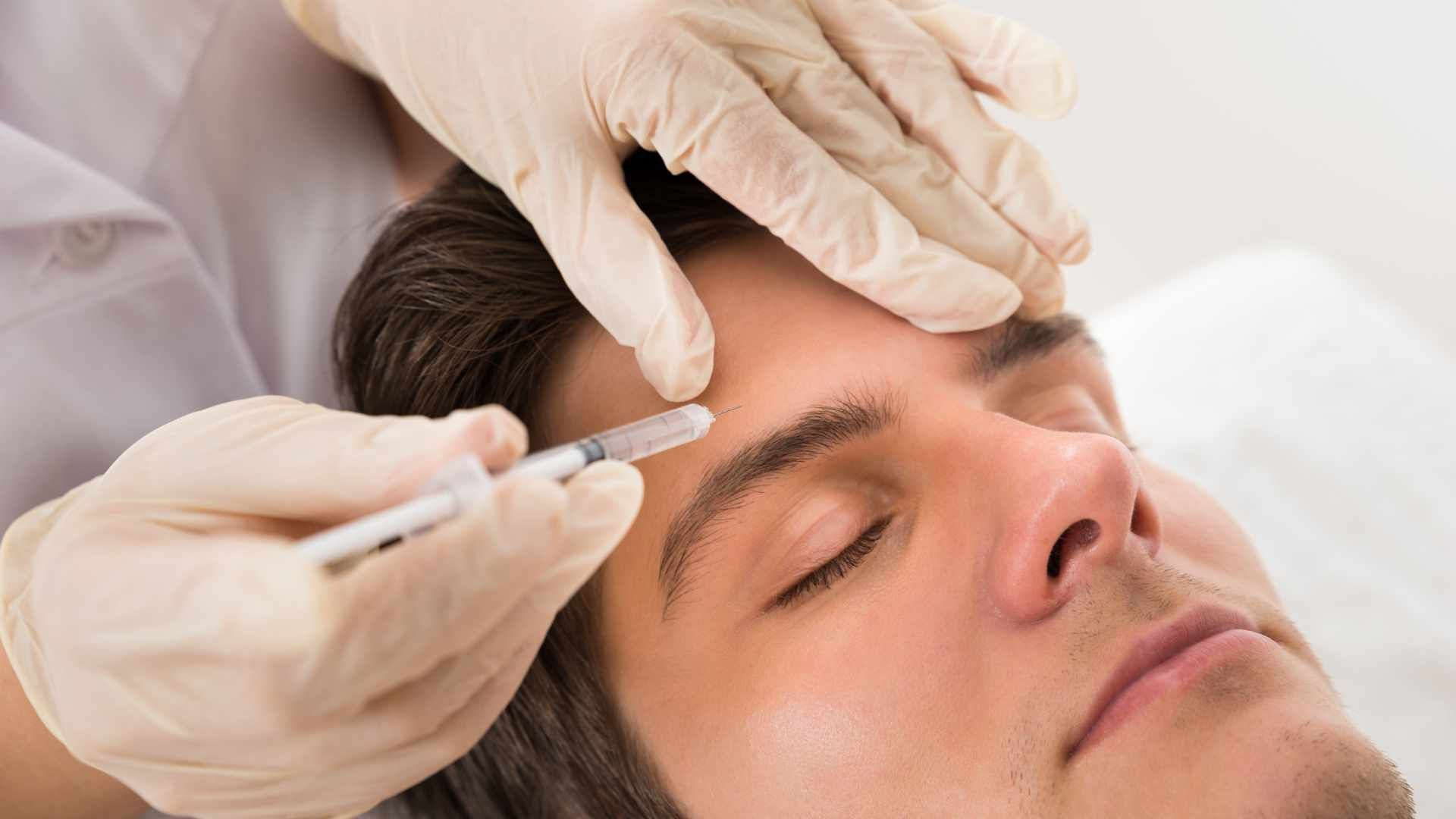 تزریق بوتاکس صورت (پیشانی، خط اخم، پنجه کلاغی)💉