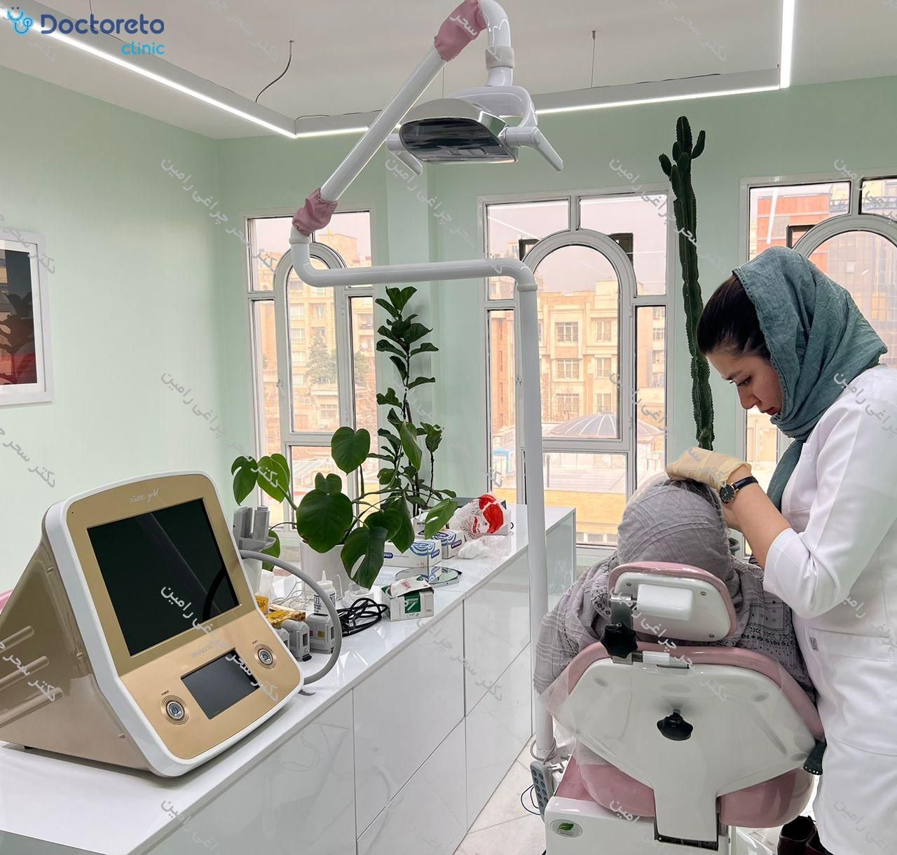 تزریق بوتاکس صورت (پیشانی، خط اخم، پنجه کلاغی)💉