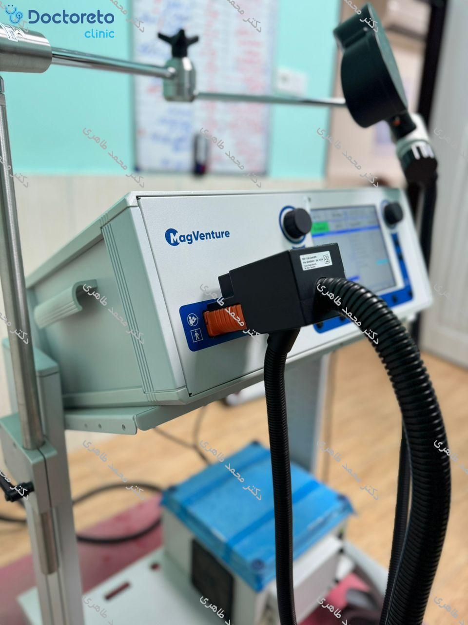 تحریک مغناطیسی مغز با دستگاه RTMS برای درمان بیماری های اعصاب و روان (هر جلسه)