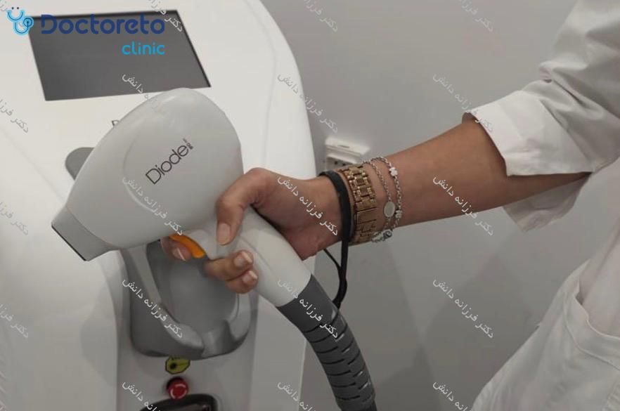 لیزر موهای زائد بانوان با دستگاه پرایم لیز ⚡