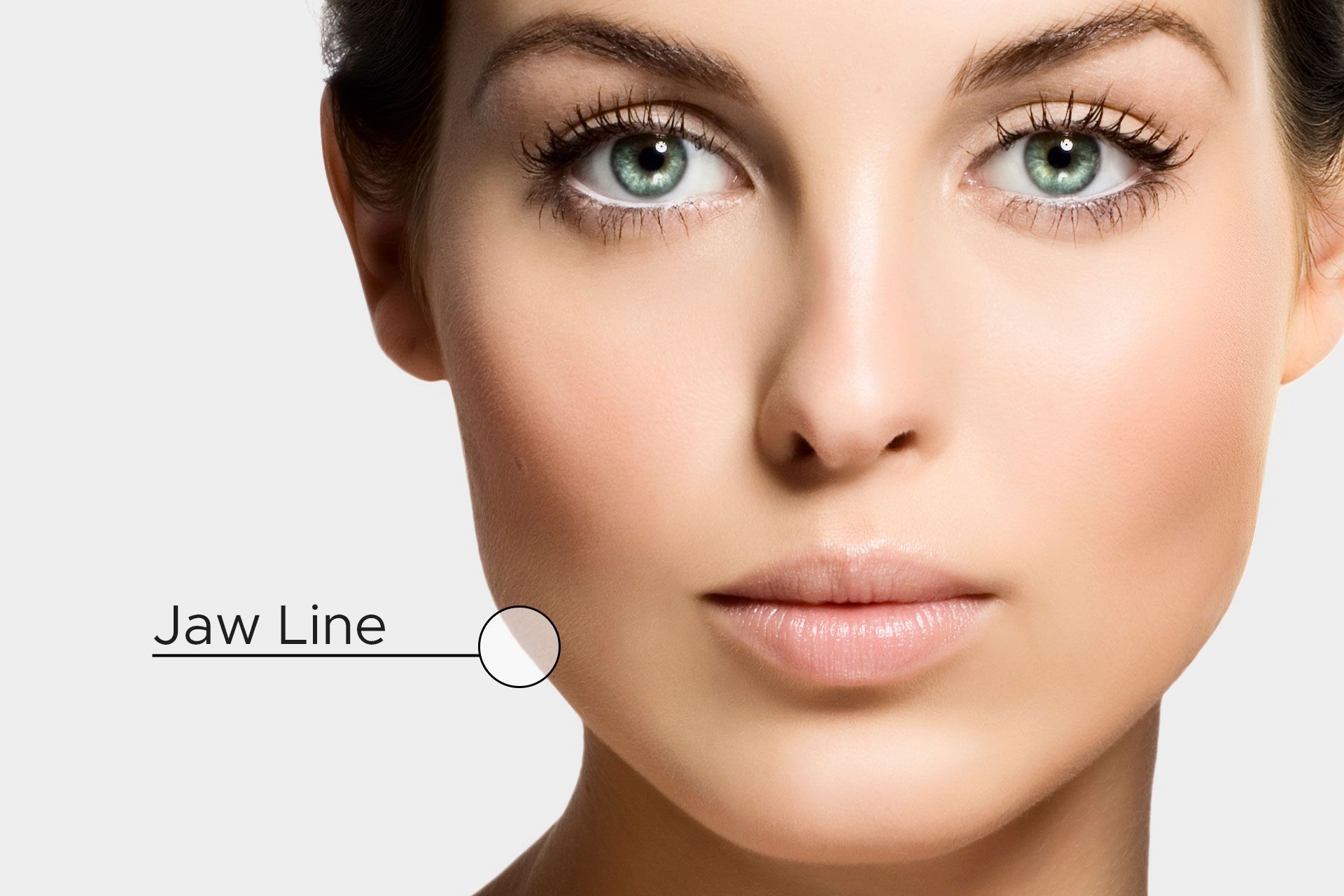 تزریق ژل زاویه فک