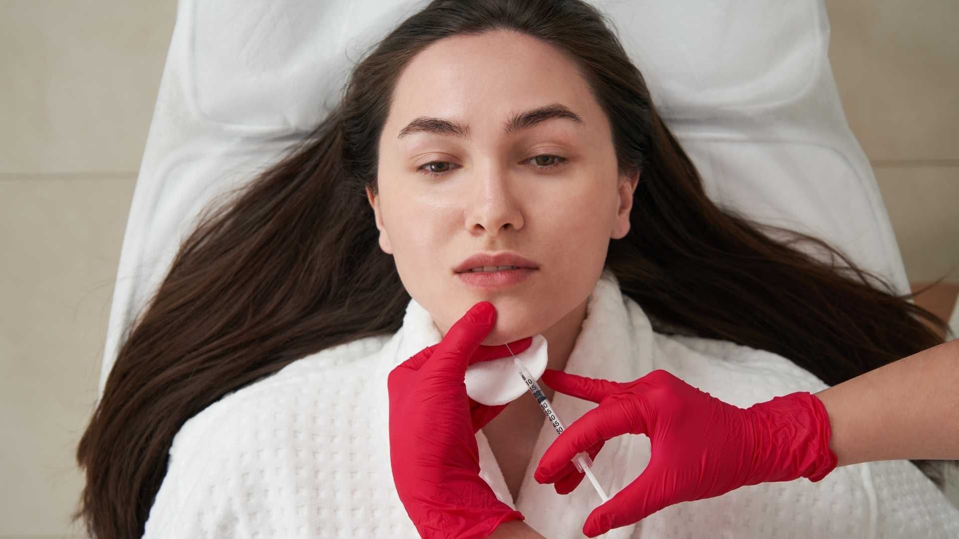 تزریق ژل صورت