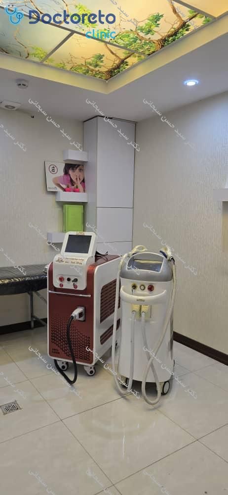 لیزر موهای زائد بانوان و آقایان با دستگاه لونا⚡