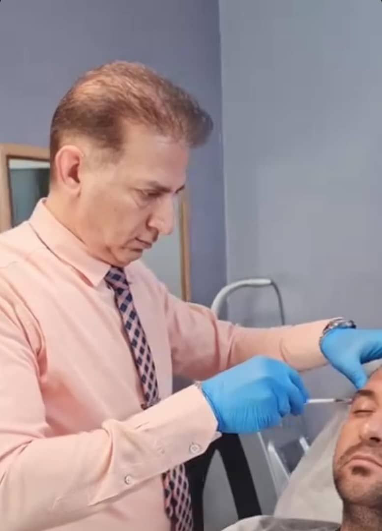تزریق بوتاکس صورت (پیشانی، خط اخم، پنجه کلاغی)💉