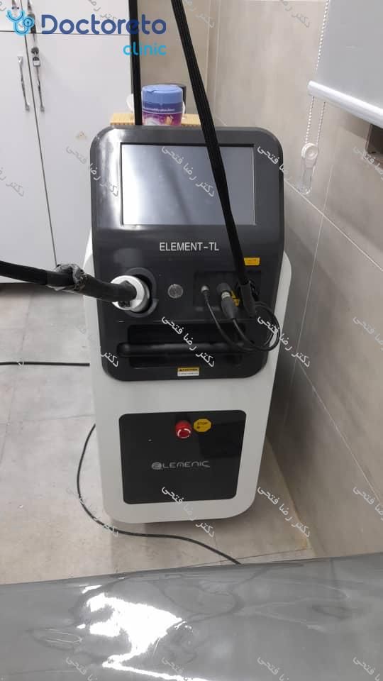 لیزر موهای زائد بانوان با دستگاه الکس⚡