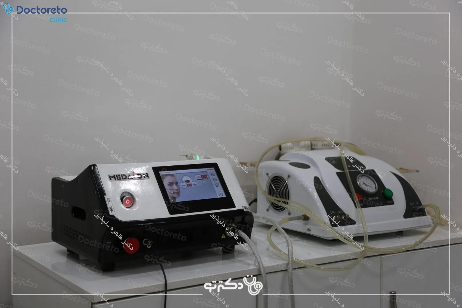 پیلینگ کربن با دستگاه کیووسوییچ