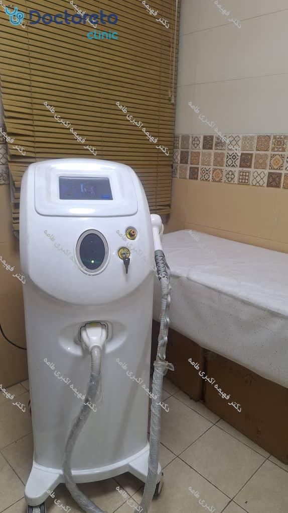 لیزر موهای زائد بانوان و آقایان با دستگاه ای دی اس اس⚡