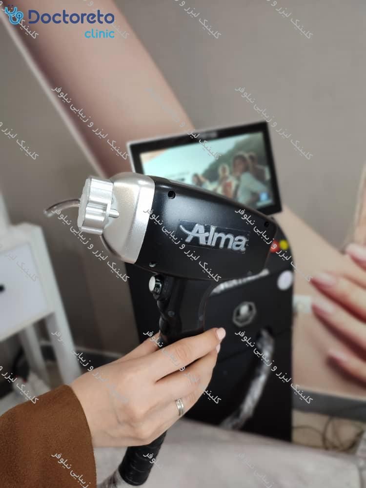 لیزر موهای زائد بانوان و آقایان با دستگاه سوپرانو آیس تیتانیوم⚡