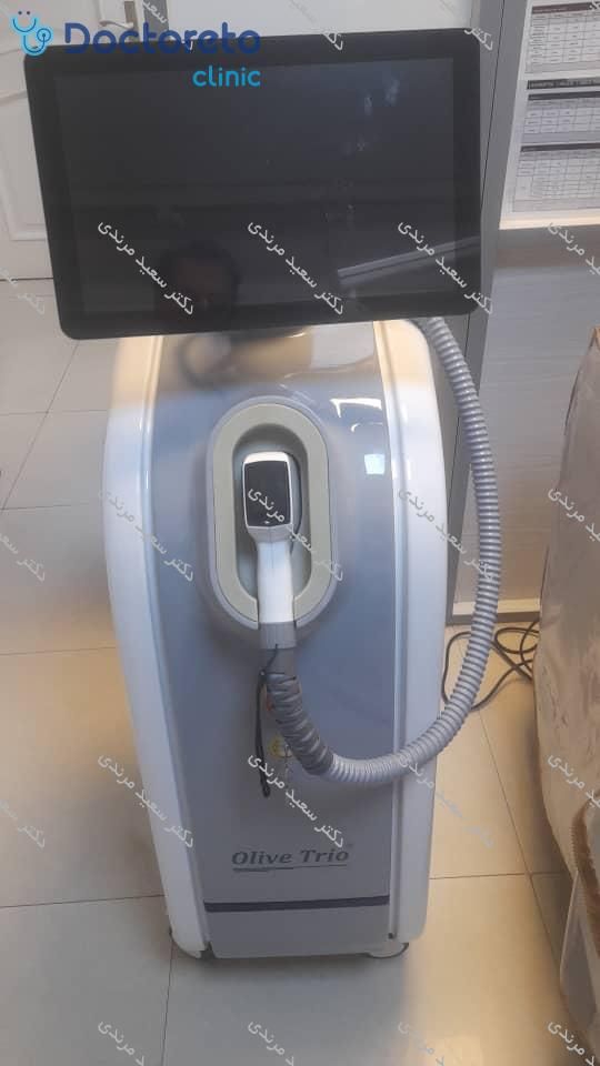 لیزر موهای زائد بانوان با دستگاه الیو⚡